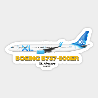 Boeing B737-900ER - XL Airways Sticker